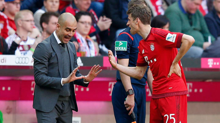 Thomas Mueller, Pep Guardiola