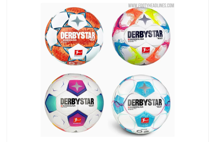 Les ballons de la Bundesliga pour la saison 2024/25.