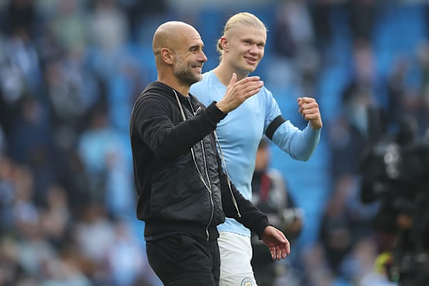 Pep Guardiola, Erling Haaland