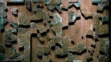 Fragments of the Coligny calendar.