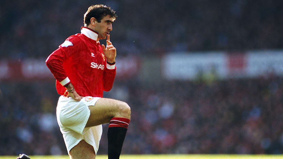 Eric Cantona of Manchester United