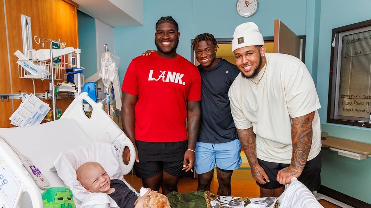 Alabama Football Players Visit Children's Hospital: Roll Call, July 11, 2024