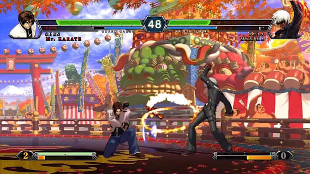 King of Fighters XIII Global Match's Kyo vs. K'