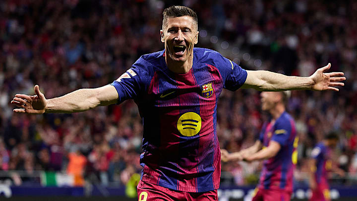 Robert Lewandowski has scored 118 goals in four seasons with Barcelona. 