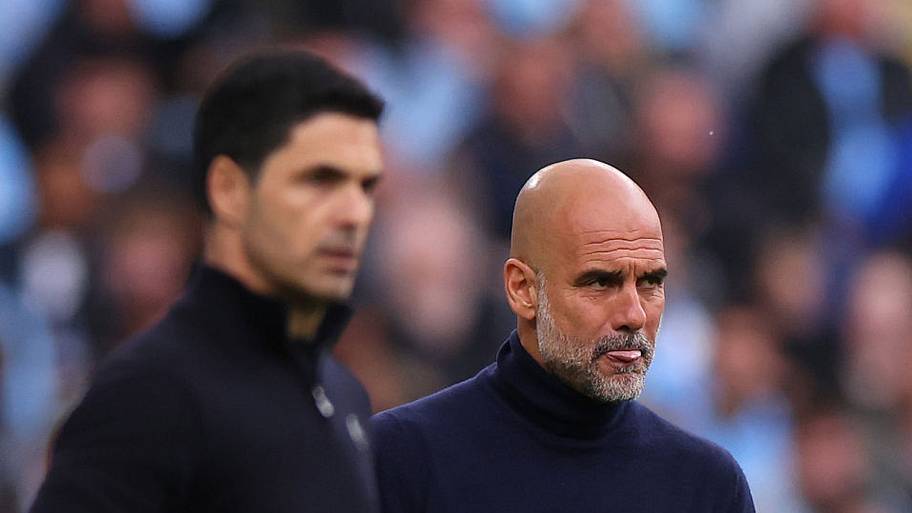 Pep Guardiola, Mikel Arteta