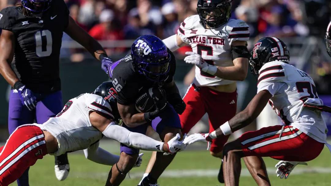 TCU travels to face Texas Tech on Thanksgiving to end the regular season. TCU travels to face Texas Tech on Thanksgiving to end the regular season.