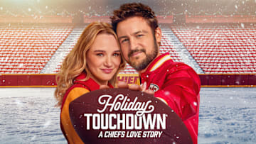 Hallmark's Holiday Touchdown: A Chiefs Love Story. Courtesy of Hallmark