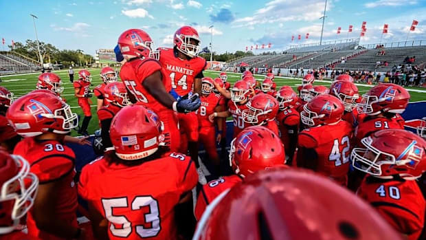 Manatee defeated Hillsborough 40-0 in the kickoff classic 