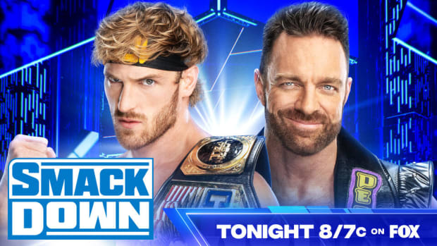WWE United States Champion Logan Paul and LA Knight meet face-to-face on the June 21, 2024 episode of Friday Night SmackDown.