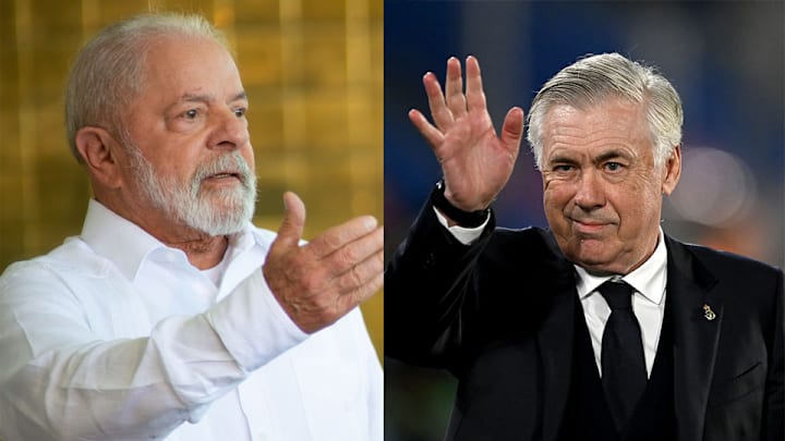 El presidente de Brasil, Luis Inácio 'Lula' da Silva se refirió a la llegada de Carlo Ancelotti como técnico de la Verdeamarela.