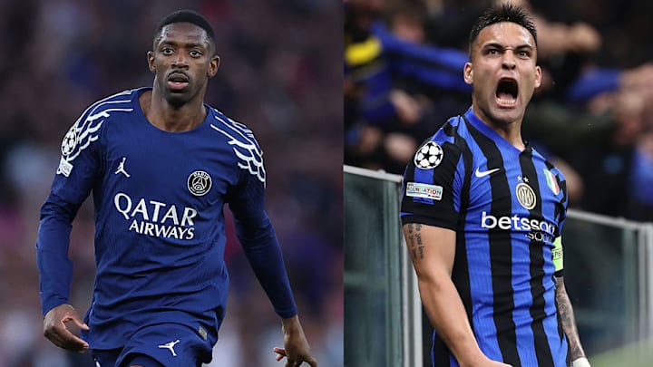 Ousmane Dembélé y Lautaro Martínez, los goleadores del PSG e Inter de Milán se enfrentarán en la Final de la Champions League.
