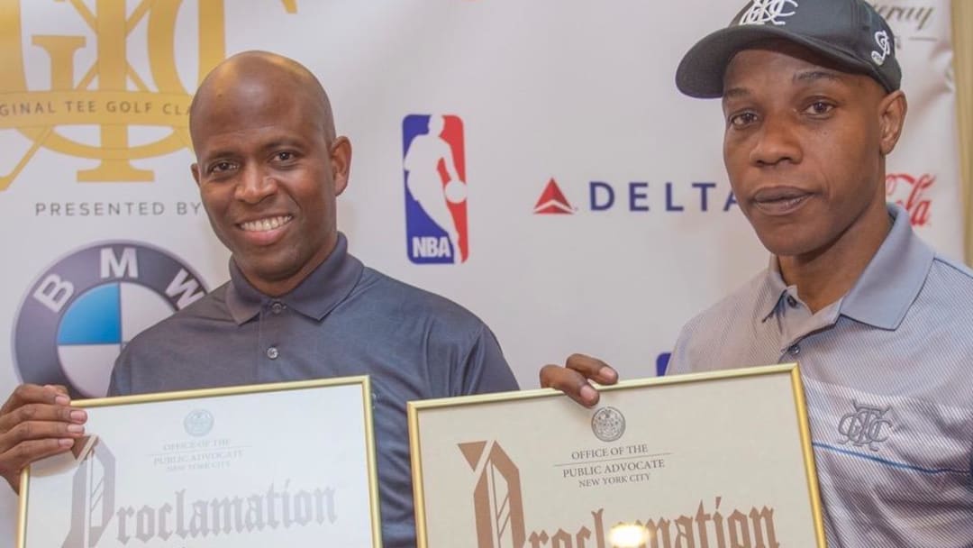 Wendell Haskins and Julian Hill (New York WINS) in 2017