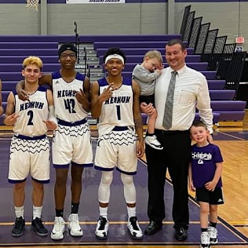 Zach Summers, seen here with one of his Keokuk High School teams, has resigned from his position. He will remain at the school as activities director.