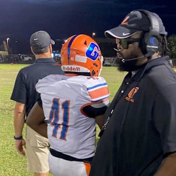 Palm Beach Gardens interim football head coach O'Brian Edwards