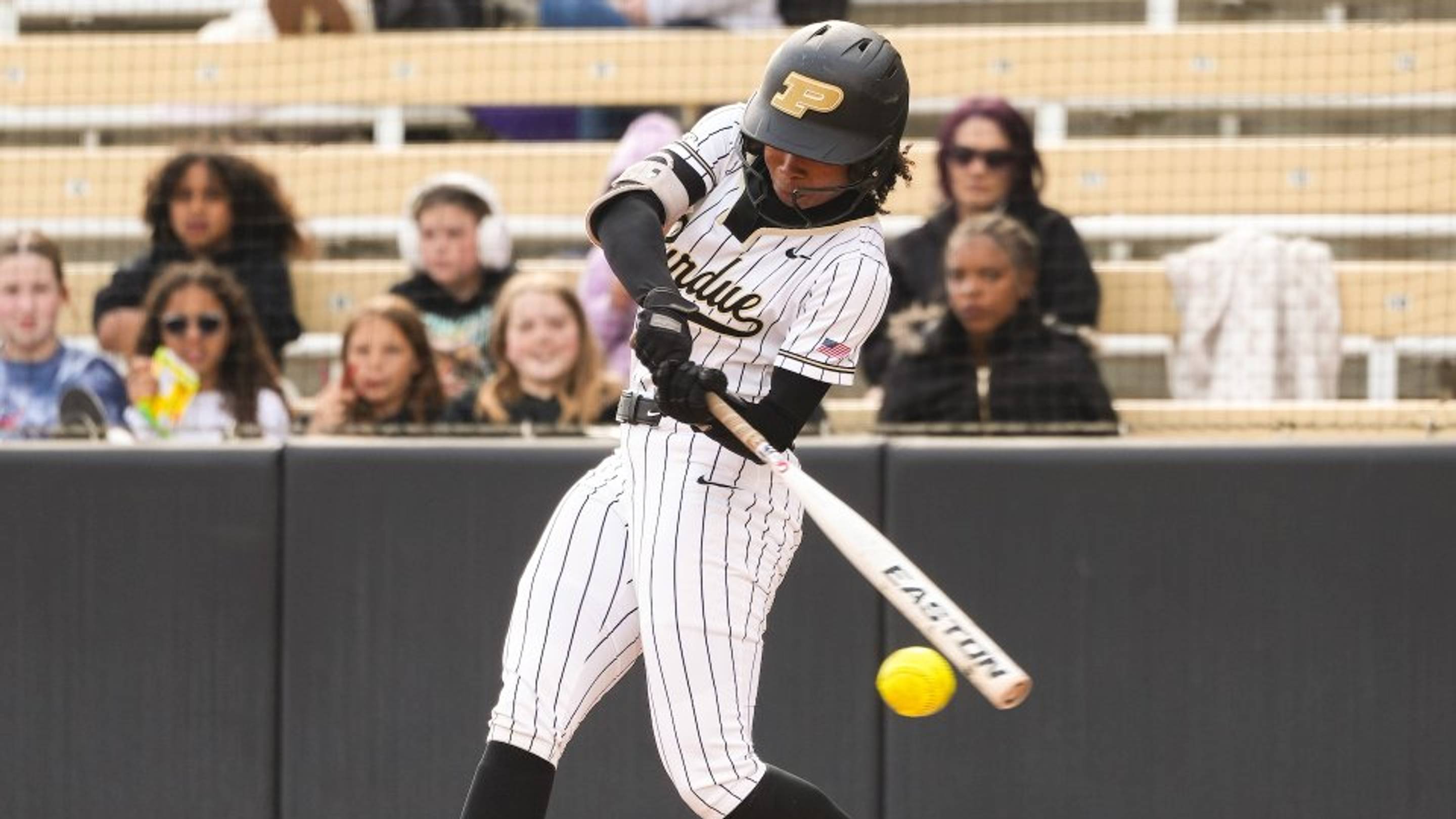 Moriah Polar at the plate