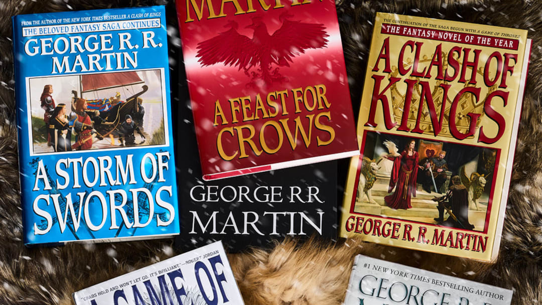 A Song of Ice and Fire signed US first edition set