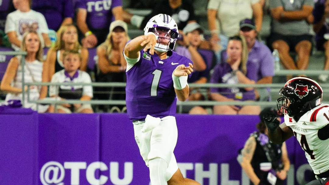 TCU quarterback Jaden Craig prepares to throw as the Horned Frogs face a pivotal road test at UCF. TCU quarterback Jaden Craig prepares to throw as the Horned Frogs face a pivotal road test at UCF.
