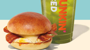 Dunkin Hot Honey Bacon Sandwich