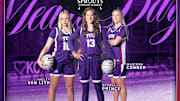 Hailey Van Lith, Sedona Prince, and Madison Conner will represent TCU Women's Basketball at Big 12 Media Day on October 22, 2024