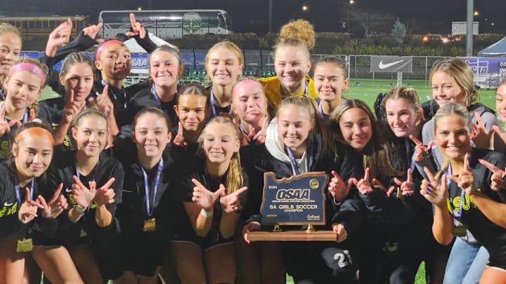 Jesuit defeated Grant for the 16th Oregon girls soccer state title in program history. Jesuit defeated Grant for the 16th Oregon girls soccer state title in program history.