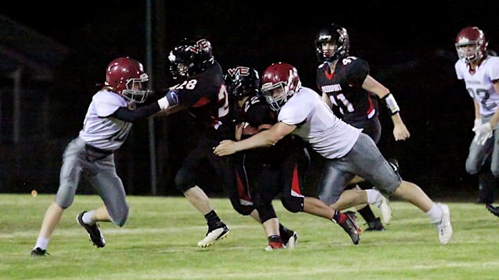 The Indiana high school football playoffs conclude this weekend with the state championship games.