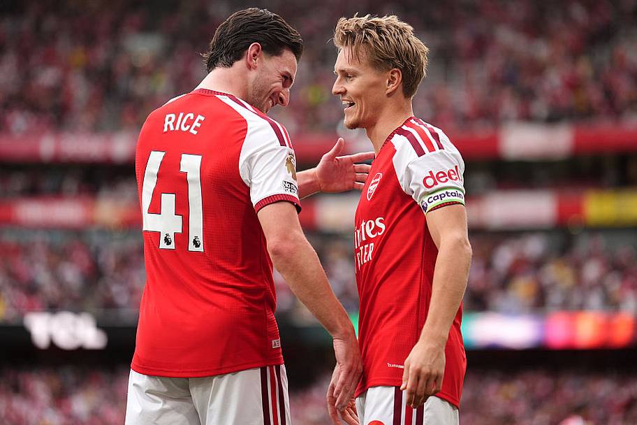 Declan Rice, Martin Ødegaard