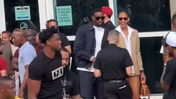 Adebayo and Wilson were in attendance at Dwyane Wade's statue unveiling.