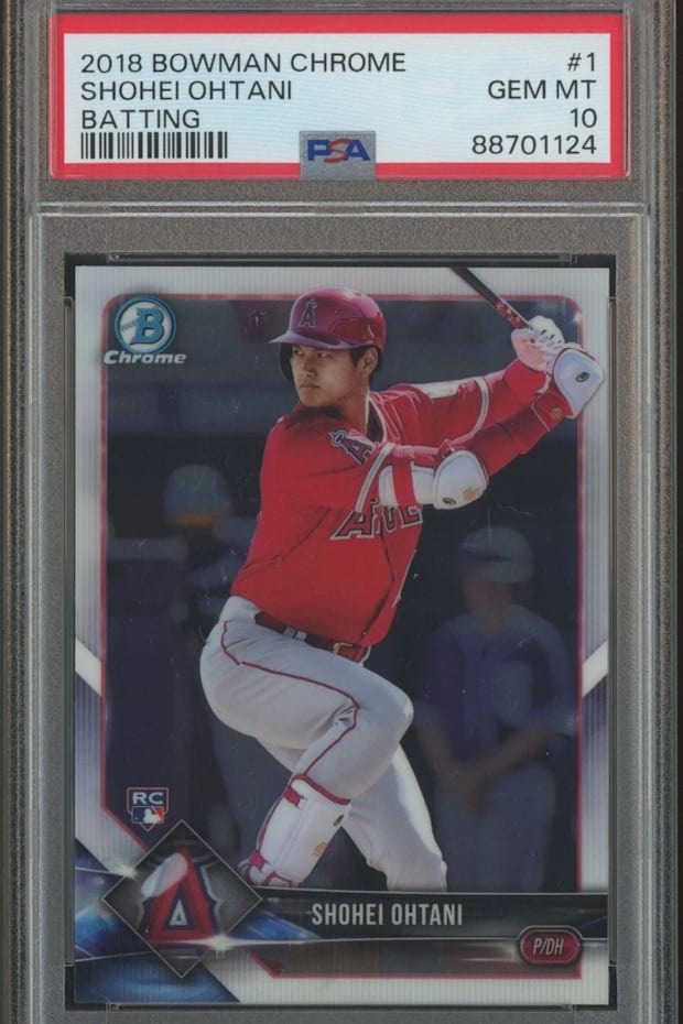 Shohei Ohtani PSA 10 RC 