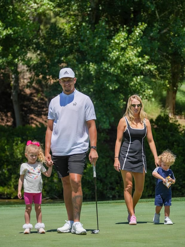 Patrick Mahomes, Brittany Mahomes, Sterling and Bronze Mahomes