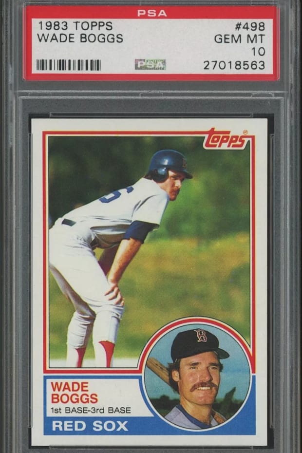 Wade Boggs Topps PSA 10