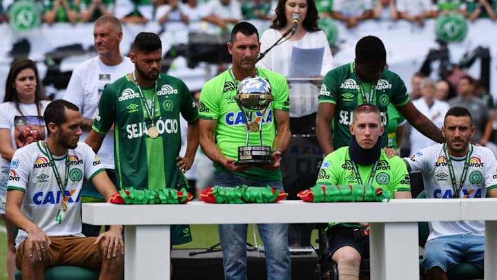 FBL-BRAZIL-CHAPECOENSE-PALMEIRAS-SURVIVORS