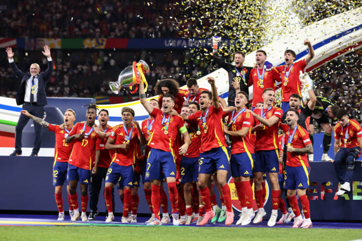 A Espanha conquistou a Euro 2024 no mês passado.