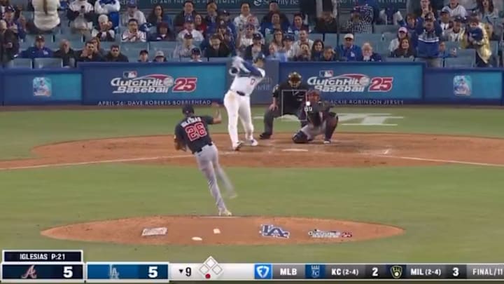 The Braves are now 0-7 after Shohei Ohtani's walk-off homer for the Dodgers. The Braves are now 0-7 after Shohei Ohtani's walk-off homer for the Dodgers.