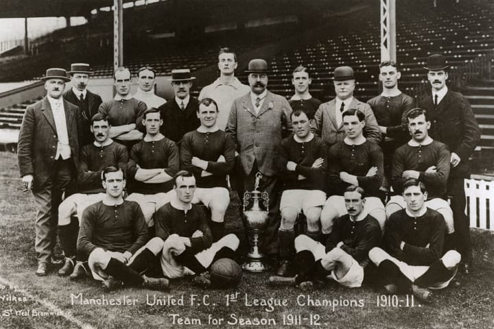 Manchester United football team for 1911