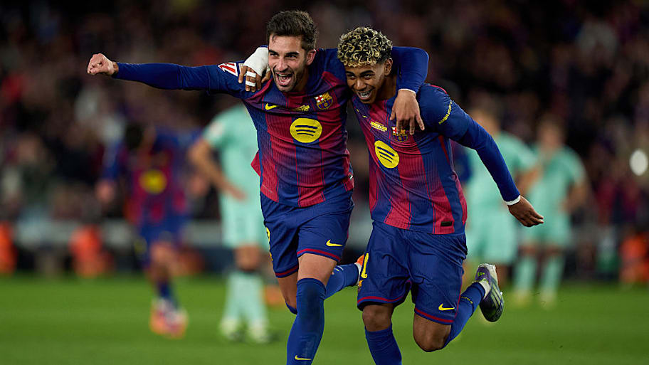 Ferran Torres and Lamine Yamal.