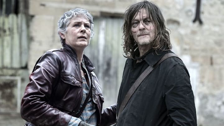 Carol and Daryl in The Walking Dead: Daryl Dixon season 2: The Book of Carol