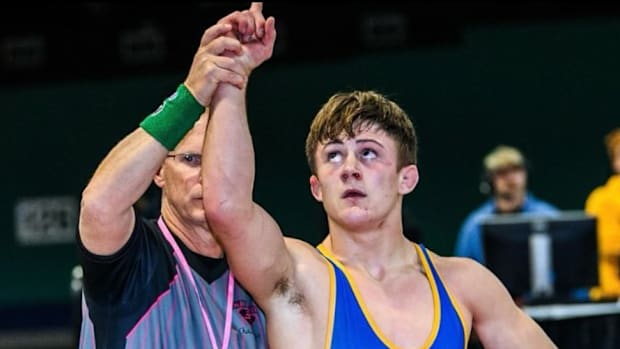 Landan Robideau - St. Michael Albertville wrestling