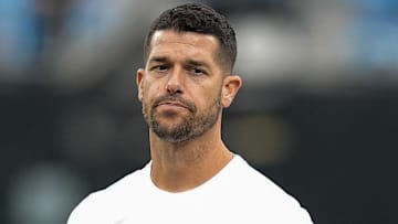 Carolina Panthers head coach Dave Canales