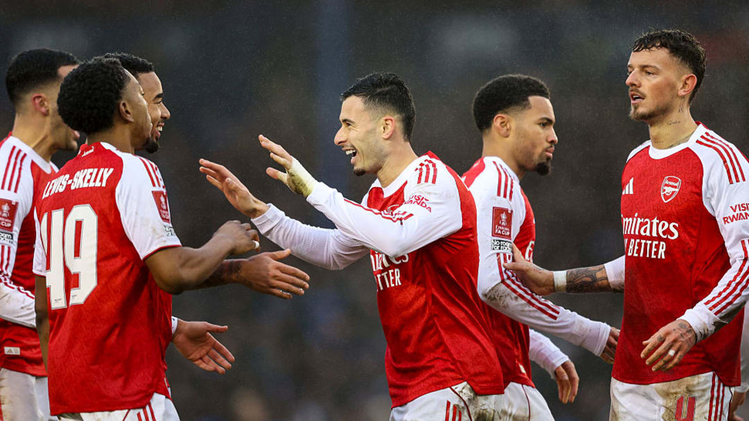 Arsenal brushed aside lower league opposition in the third round.