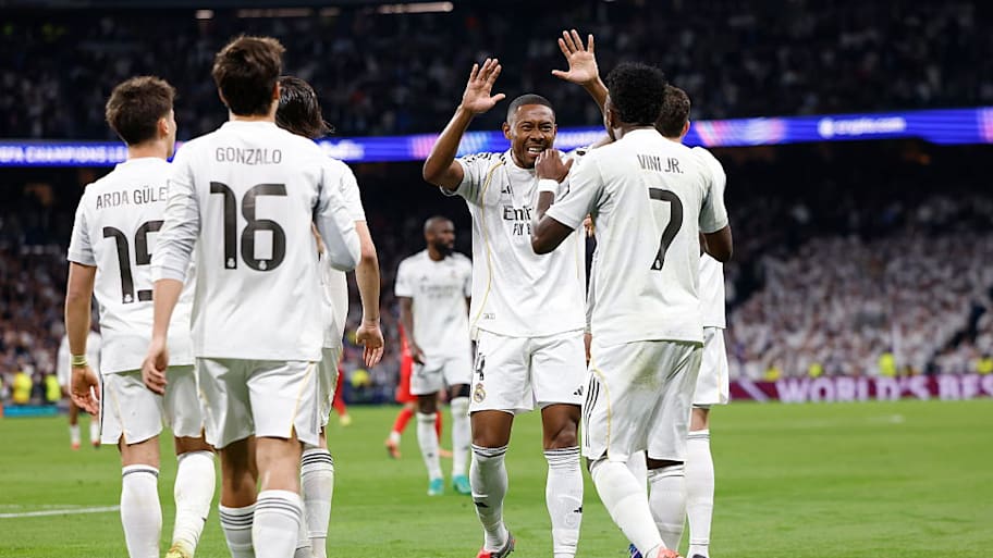 Real Madrid celebrate