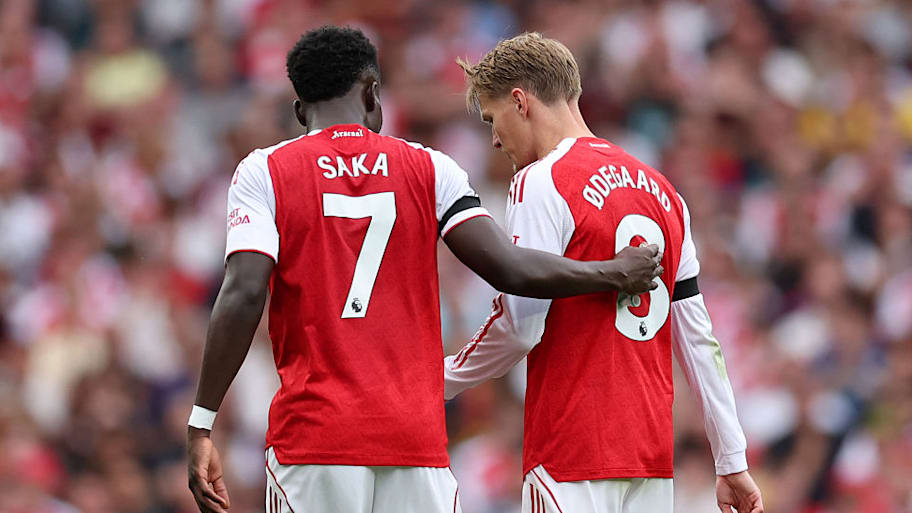 Bukayo Saka, Martin Ødegaard 