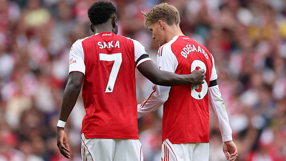 Bukayo Saka, Martin Ødegaard 