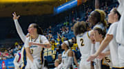 Cal women's basketball celebrates