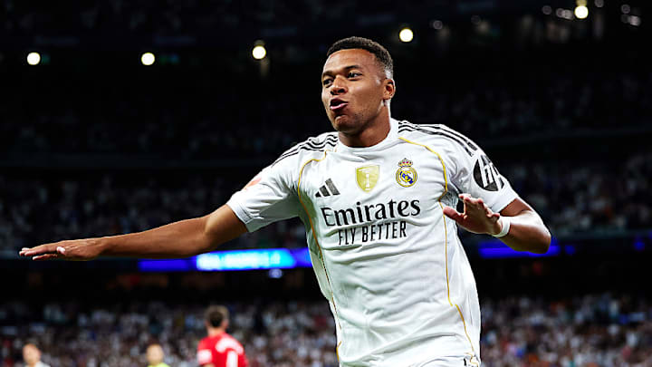 Kylian Mbappé leads La Liga in goalscoring through three matches. Kylian Mbappé leads La Liga in goalscoring through three matches.