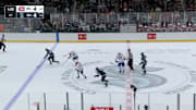 Seattle's Brandon Montour scored just four seconds into overtime on Wednesday night. 