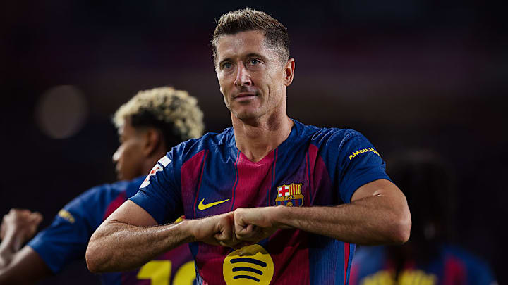 Robert Lewandowski could spearhead Barcelona’s attack vs. Guadalajara. Robert Lewandowski could spearhead Barcelona’s attack vs. Guadalajara.