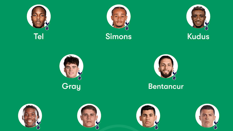 Roberto De Zerbi 4-2-3-1 at Spurs