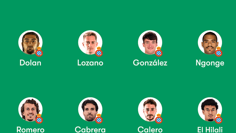 Espanyol lineup