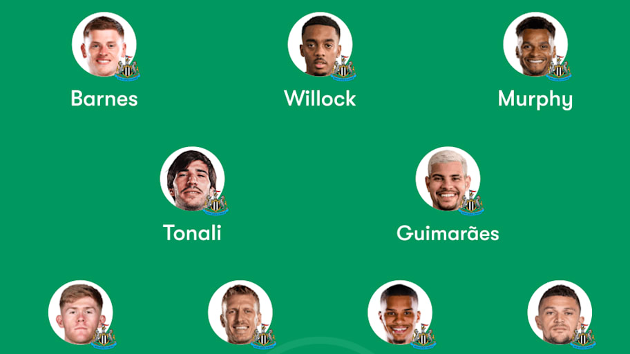 Newcastle lineup
