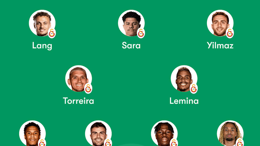 Galatasaray lineup